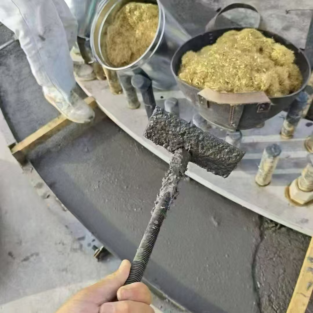 鹿泉C120钢纤维高强无收灌浆料 轧机压缩机汽轮机发电机锻压设备底座灌浆材料